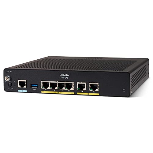 Cisco Integrated Services Router 921 - Router 4-Port Switch - 1GbE
